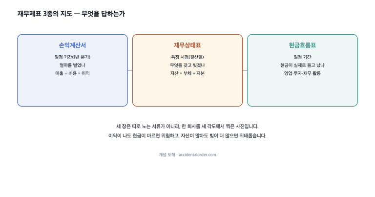 재무제표 읽는 법: 세 장의 사진으로 회사를 읽다